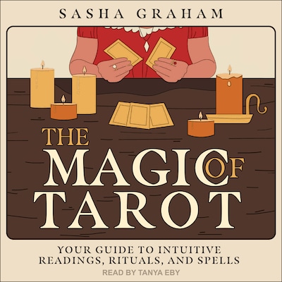 The Magic of Tarot – omslag til lydbogen af Sasha Graham