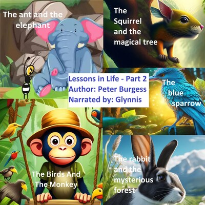 Lessons in Life - Part 2 – omslag til lydbogen af Peter Burgess