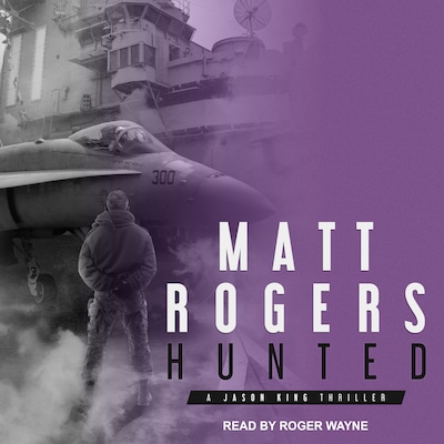 Hunted – omslag til lydbogen af Matt Rogers