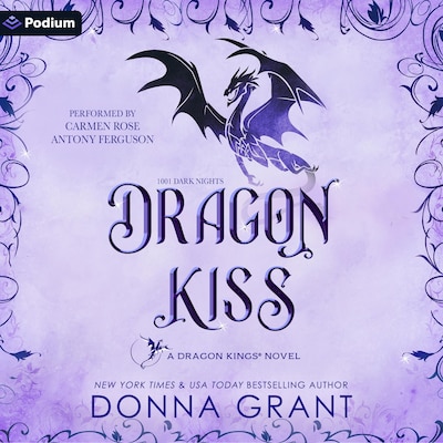 Dragon Kiss: A Dragon Kings Novella – omslag til lydbogen af Donna Grant