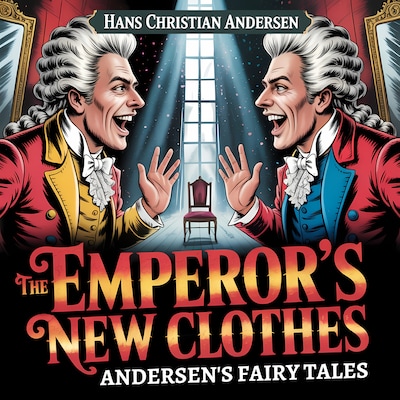 The Emperor's New Clothes (Andersen's Fairy Tales) – omslag til lydbogen af Hans Christian Andersen