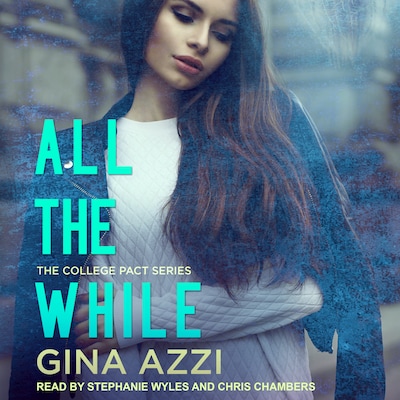 All The While – omslag til lydbogen af Gina Azzi