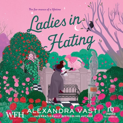 Ladies in Hating – omslag til lydbogen af Alexandra Vasti