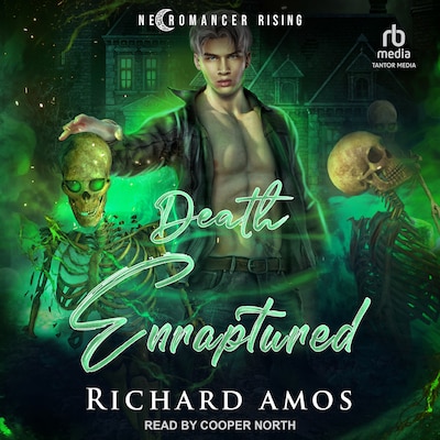 Death Enraptured – omslag til lydbogen af Richard Amos