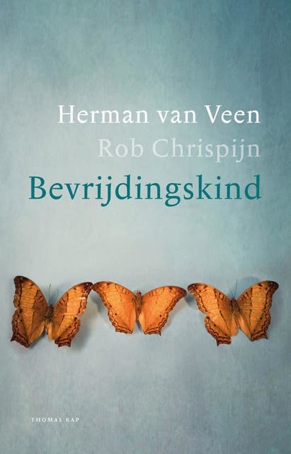 Bevrijdingskind – omslag van het luisterboek van Herman van Veen,Rob Chrispijn