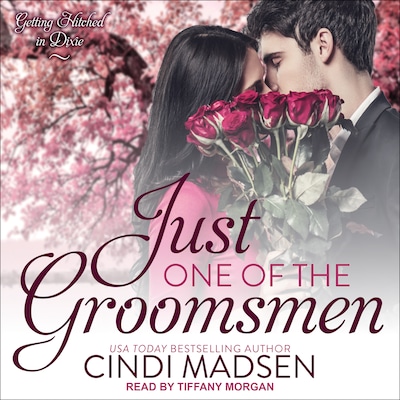 Just One of the Groomsmen – omslag til lydbogen af Cindi Madsen