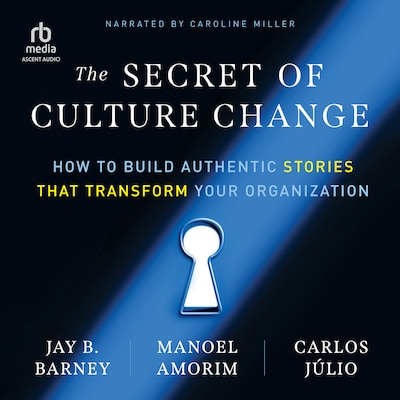 The Secret of Culture Change – omslag til lydbogen af Jay B. Barney