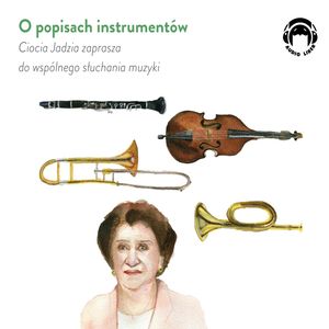 O popisach instrumentów – okładka audiobooka, autor Jadwiga Mackiewicz