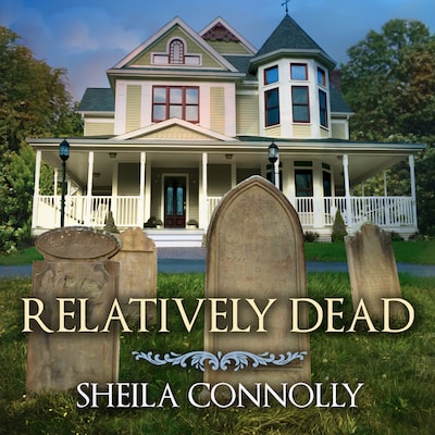 Relatively Dead – omslag til lydbogen af Sheila Connolly