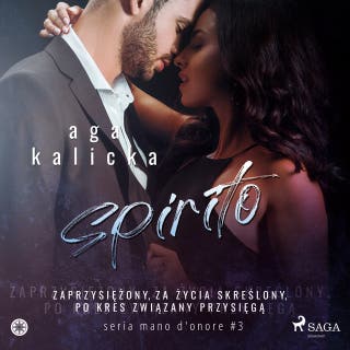 Spirito – okładka audiobooka, autor Aga Kalicka