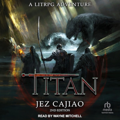 Titan, 2nd edition – omslag til lydbogen af Jez Cajiao