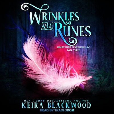 Wrinkles and Runes – omslag til lydbogen af Keira Blackwood