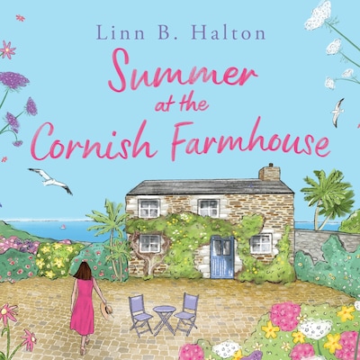 Summer at the Cornish Farmhouse – omslag til lydbogen af Linn B. Halton