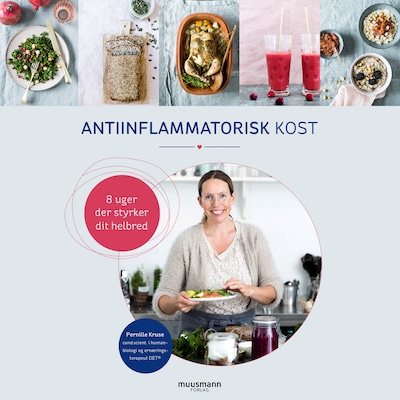 Boost din sundhed med antiinflammatorisk kost – omslag til lydbogen af Pernille Kruse