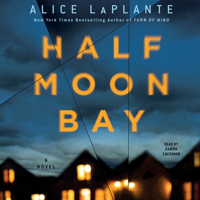 Half Moon Bay – omslag til lydbogen af Alice LaPlante