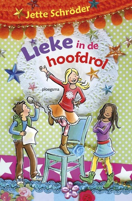 Lieke in de hoofdrol – omslag van het luisterboek van Ivan & Ilia,Jette Schröder