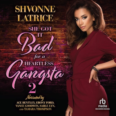 She Got it Bad for a Heartless Gangsta 2 – omslag til lydbogen af Shvonne Latrice