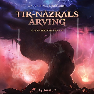 Tir-Nâzrals arving – omslag til lydbogen af Mads Schack-Lindhardt
