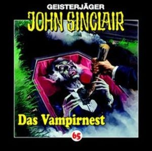 Das Vampirnest (John Sinclair 65) – okładka audiobooka, autor Jason Dark