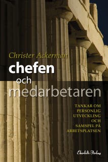 Chefen och medarbetaren – omslag till ljudboken av Christer Ackerman
