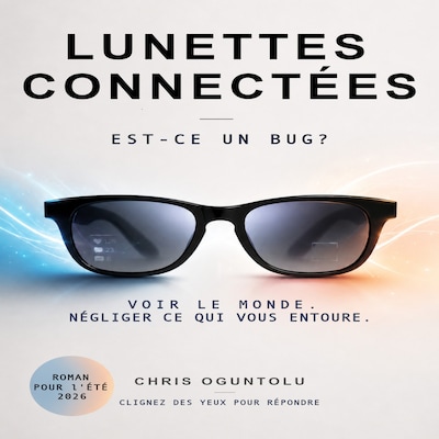 Lunettes connectées – omslag till ljudboken av Chris Oguntolu