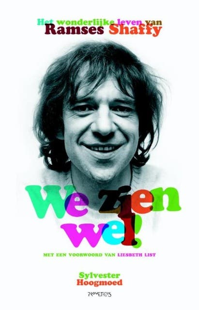 We zien wel!: het wonderlijke leven van Ramses Shaffy – omslag van het luisterboek van Sylvester Hoogmoed
