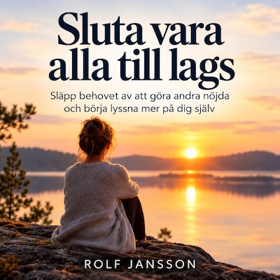 Sluta vara alla till lags - Släpp behovet av att göra andra nöjda och börja lyssna mer på dig själv – omslag till ljudboken av Rolf Jansson