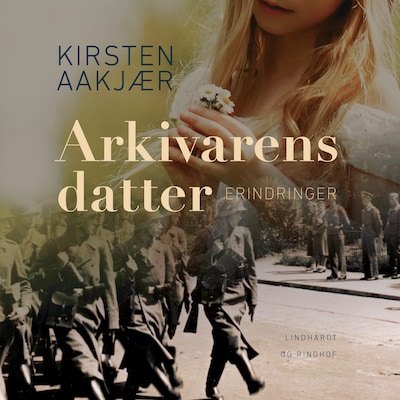 Arkivarens datter – omslag til lydbogen af Kirsten Nielsen Aakjær