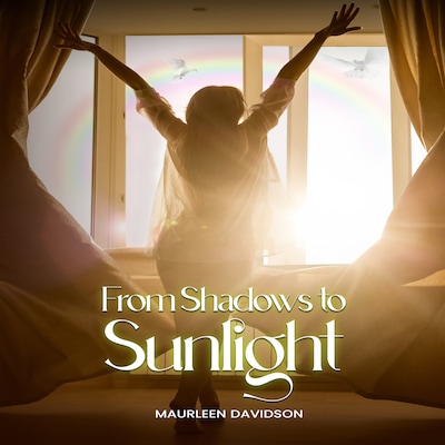 From Shadows to Sunlight – omslag till ljudboken av Maurleen Davidson