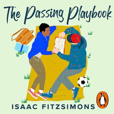 The Passing Playbook – omslag til lydbogen af Isaac Fitzsimons