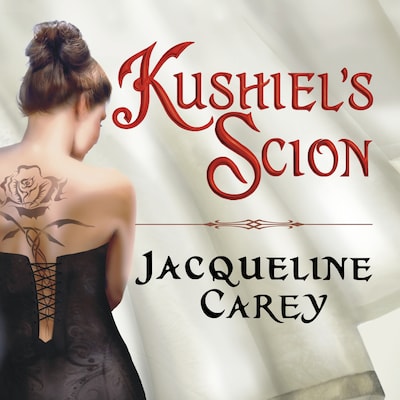 Kushiel's Scion – omslag til lydbogen af Jacqueline Carey