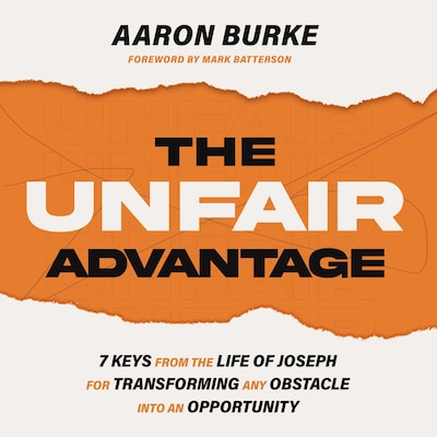 The Unfair Advantage – omslag til lydbogen af Aaron Burke