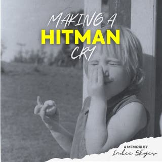 Making A Hitman Cry – omslag till ljudboken av Indee Skyes