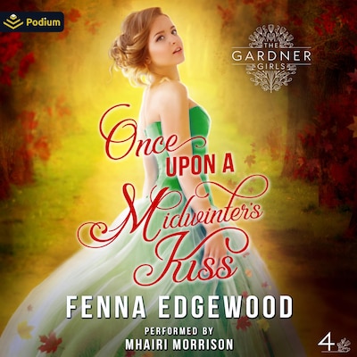 Once Upon a Midwinter's Kiss – omslag til lydbogen af Fenna Edgewood