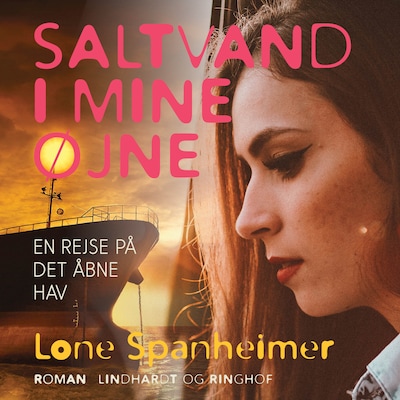 Saltvand i mine øjne – omslag til lydbogen af Lone Spanheimer