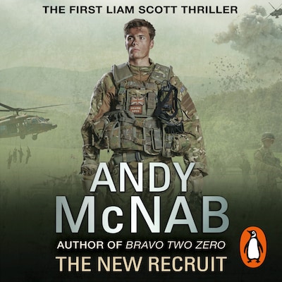 The New Recruit – omslag til lydbogen af Andy McNab