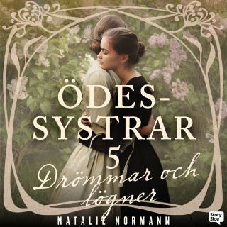 Drömmar och lögner – omslag till ljudboken av Natalie Normann