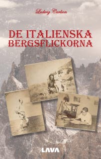De italienska bergsflickorna – omslag till ljudboken av Ludwig Carlson