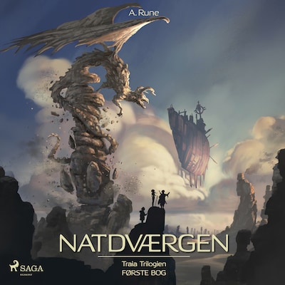 Natdværgen – omslag til lydbogen af A. Rune