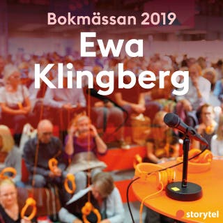 Bokmässan 2019 Ewa Klingberg – omslag till ljudboken av Storytel på Bokmässan 2019
