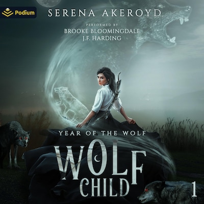 Wolf Child – omslag til lydbogen af Serena Akeroyd