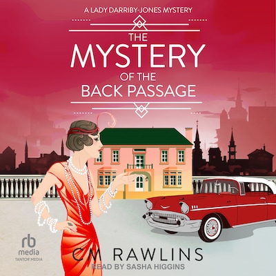 The Mystery of the Back Passage – omslag til lydbogen af CM Rawlins
