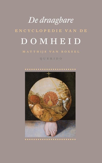 De draagbare encyclopedie van de domheid: régent du collège de ‘pataphysique – omslag van het luisterboek van Matthijs van Boxsel