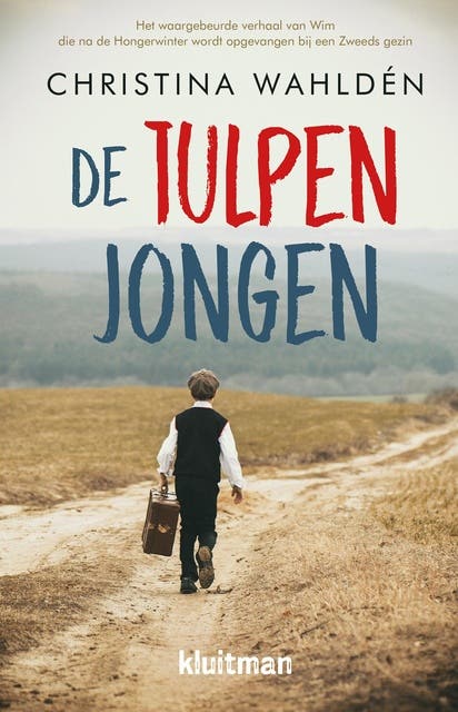 De tulpenjongen – omslag van het luisterboek van Christina Wahldén