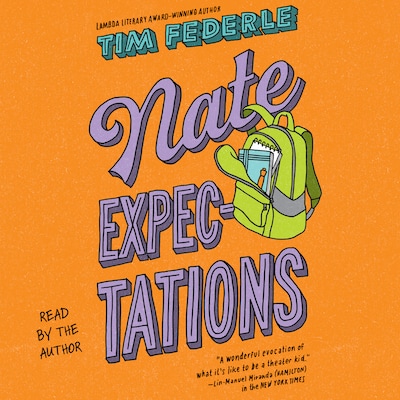 Nate Expectations – okładka audiobooka, autor Tim Federle
