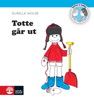 Totte går ut – omslag till ljudboken av Gunilla Wolde