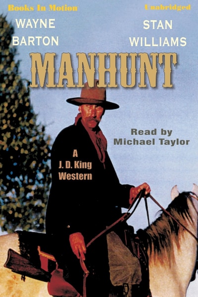 Manhunt – omslag til lydbogen af Wayne Barton, Stan Williams