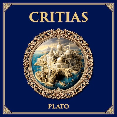 Critias – omslag til lydbogen af Plato, Tim Zengerink
