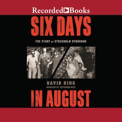 Six Days in August – omslag til lydbogen af David King