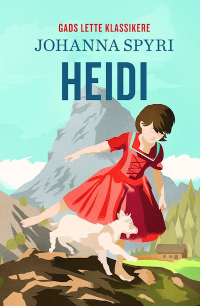 GADS LETTE KLASSIKERE: Heidi – omslag til lydbogen af Johanna Spyri